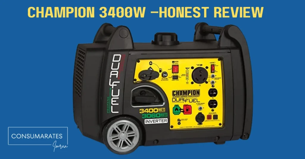 Featured Image of Champion 3400W –Honest Review