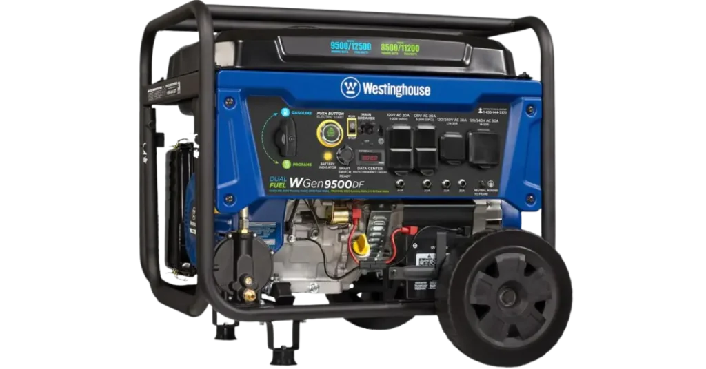 WESTINGHOUSE WGEN12500DF Dual Fuel Generator