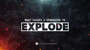 Few reasons that causes a generator to explode